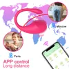 Красотные предметы Dildo G Spot App Vibrator для женщин Bluetooth Wireless Remote Contr