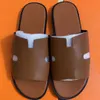 Mode platt tofflor sandaler sommardesigner män skor sandal toffel glidpool izmirs sandalier 38-46 Origianls Box