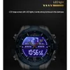 Luxury NAVIFORCE Orologio sportivo digitale per uomo Cinturino in acciaio Cronografo impermeabile Sveglia Orologio da polso al quarzo luminoso Uomo 220525