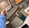 Luksusowy projektant torby kosmetycznej moda dwa litera drukująca torebka Wysokiej jakości bagaż torby na ramię