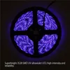 Strings Ultraviolet 395-405nm Led Strip Black Light 3528 SMD 60Led/M 7.2W/M Lâmpada de fita à prova d'água para festa de fluorescência DJ LED StringsLED