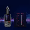 무선 Bluetooth 자동차 키트 FM 송신기 수신기 라디오 어댑터 충전 고음베이스 사운드 음악 플레이어 QC3.0 USB 빠른 충전기 핸즈프리 BT93