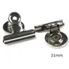 3 Größen Metall rund Kühlschrank magnetische Aufkleber Clips Kühlschrank Wand Memo Hinweis Nachricht Magnet Klemmhalter Whiteboard Magnet Werkzeuge 220527