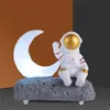 Astronaut de luna Light Bluetooth altavoces Nuevos creativos de decoración de regalos de cumpleaños al altavoz Aux TF FM Radio para Gift260j