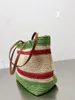 Новый сезон роскошные многоцветные печатные сумки Lady Strail Stround Mates Sags Sags Designer Sumbings с кожаным путем переплетенной дизайнерской и горизонтальной полосы
