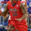 Maglia da basket Ole Miss Rebels NCAA College Terence Davis Bryce Williams Breein Tyree Sammy HunterRobinson Carlos Curry Cucita personalizzata