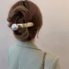 メタルファッションヘアクリップヘアピンゴールドシルバーバレットガールズポニーテールヘッドウェアヘアグリップ女性ヘアアクセサリー