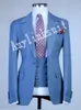 Custom Made Past Bruidegom Smoking Mannen Wedding Party Prom Diner Kleding Pakken Blazer (Jas + Broek + Vest + Vlinderdas) W1473