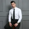 4XL 5XL 6XL 7XL 8XL Large Size Men's Business Casual Long Sleeved Shirt White Blue Black Smart Male Social Dress Shirts For Plus 220621