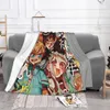 Koce Jibaku Shounen Hanako Kun Polece Throw Kocowe Anime Yugi Amane for Home Car Super Miękkie Bedspread