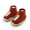 Bambini Antiscivolo Primi Camminatori Scarpe Neonato Bambino Ragazze Cotone antiscivolo Calzini da pavimento Neonati Ragazzi Suola in gomma Cartone animato Scarpe da ginnastica per interni 5 colori