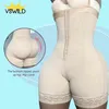 Shapewear Şort Pantolon Popo Kaldırıcı Karın Kontrol Külot Yüksek Bel Eğitmen Vücut Şekillendirici Sıkıştırma Bodysuit Fajas Skims 220811