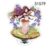 Keychains Anime Sword Art Online Acrylic Stand Model Toys Asuna & Kirito Action Figure Desktop Decoration CollectionKeychains Emel22