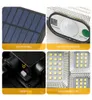 96 168 LED COB Outdoor Solar Light IP65 Wodoodporna czujnik ruchu Lampy bezpieczeństwa Super Bright Solar Garden Lampa Ogrodowa Światła