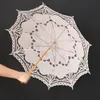 Ombrelli fatti a mano per decorazione per matrimoni damigellaia ombrello di pizzo Decorazione natalizia di pizzo elegante unbrellas 220427