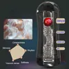 NXY Sex Men Masturbators Sourcion Male Masturbator Cup with 10 Speed Vibrating Ball Fantasies Stimulation Man Toys Vacuum Sucking Toy 0412