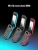 NEW L8star BM60 Mini Flip Music Mp3 player Bluetooth Dial Mobile Phone FM Radio Magic Voice changer 3.5 Earphone