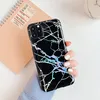 Luxury Laser Marble IMD Telefonfodral för iPhone 13 12 11 Pro Max XR XS X 8 7 Plus Samsung S22 S21 S20 Note20 Note10 Plus Ultra S20Fe A21S A70 A50S A30S A50 A30 A30 A30