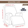 Chair Covers Waterproof Recliner Sofa Cover Non-slip Massage Lazy Boy All-inclusive Single Seat Couch Armchair