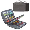 Watch Organizer Case MultiFunction Travel for Band Band Storage Bag Back Pouch Gray Black 220617