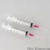 10ml Syringes and 25G 1.5" PP Flexible Tips Compatible with EFD Pack of 10