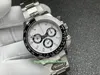 BT Better Factory Herrenuhren, extradünn, 40 mm x 12,2 mm, 116500 Panda 904L Stahl, Keramik, Chronograph CAL.4130 Uhrwerk, mechanische Automatikuhr, Herren-Armbanduhren