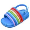 Fashion Designer Kids Girls Sandal Cartoon Beach Non slip Outdoor Toddler Baby Sandals Rainbow Children s Jelly Shoes