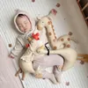 Nordisk stil härlig fylld djurleksak Kawaii Baby Girls Plysch Doll Kids Borns Sleeping Accompany Room Decor 220815