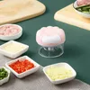 Domowa kruszarka mini manualna manualna szlifierka kuchnia robota oszczędność czosnku narzędziem grzbietu mięso ginger -peeling pudełko 220618
