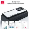 Для находки X5 Pro Case, Chundd Shockured Oppo Lite прозрачный бампер телефон покрывает отпечаток пальцев бесплатно