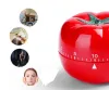 Kreativer mechanischer Kochtimer ABS-Tomatenform-Timer für die Heimküche 60 Minuten Alarm-Countdown-Werkzeug DH8765