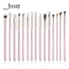 Pincéis de maquiagem Jessup Conjunto de 15pcs kits de pincel de maquiagem profissionais para os olhos Eyeliner Eyeliner Eyeliner Blending Brochas Brochas 220623