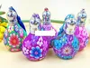 Flower sytle 5ml 8ml 10ML Roll on Ball Refillable Ceramic essence oil empty polymer clay Perfume bottle