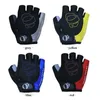 1 paire demi-doigt gants de cyclisme anti-dérapant Anti sueur Gel vélo équitation antichoc vtt route VTT sport 220624