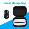 Förvaringspåsar bärbara möss Hårt fodral -Säker med handrem och spänne för Pebble M350 Resande dragkedja Pouch Kit ToolStorage BagsStorage