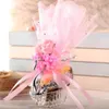 350 datorer Europeiska stilar Akryl Silver Elegant Swan Candy Box Wedding Gift Favor Party Chocolate Boxes   Full Accessory