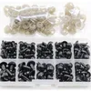 100st/Set Craft Tools Plast Safety Eyes with Worchers For Doll Making Puppet Eyeball Amigurumi Accessories 6-12mm