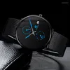 Montres-bracelets Calendrier Hommes Top Montres Hommes Quartz En Acier Inoxydable Montre Hommes Mode Affaires Horloge Homme Whatch Reloj MasculinoWristwatc