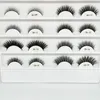 3D Mink False Eyelashes Women Beauty Makeup Natural Long Thick Eyelash Extension Handgjorda ögonfransar Maquillage 3pairs/Set