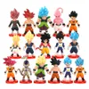 16pcs/lote de base vermelha figuras anime pvc figura colecionável modelo de desenho animado de brinquedos x0503312s