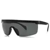 النظارات الشمسية أزياء TR90 يندبروف الرياضة الاستقطاب الرجال العلامة التجارية مرآة المتضخم شقة أعلى حملق نظارات شمسية للرجال