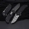 Z0350 FLIPPER DOLTA FNIDA S30V Titanium Drop Point Blade G10 Com a alça de aço inoxidável rolamento de esferas do rolamento de esferas Poket Fast Poket Knives 3 estilos de lâmina