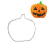 Bakvormen 1 pc Halloween Cookie Cutter Pompoen Lantaarn Vorm Roestvrijstalen mal Home Diy Biscuit Cutting Tool Cake Decorating Moubakin