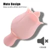 Розовая форма языка облизывания вибратора пероральный сексуальный сосок клитор Massagerdual Голова G-Spot стимуляции игрушки для женщин