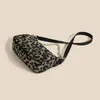 Avondtassen schouderluipard cheetah print voor vrouwen 2022 luxe met ketens crossbody kleine mode zwarte dames koppeling handtassen