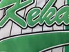 남자 #1 Jarius G-Baby 미국 영화 Kekambas 야구 유니폼 스티치 로고 화이트 블랙 사이즈 S-XXXL