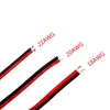 Altri accessori per l'illuminazione Cavo elettrico in rame stagnato 22 Awg 2 pin Cavo nero rosso Cavo di prolunga elettrico isolatoAltro AltroAltro