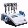 6 in 1 Cavitazione Vacuum Massage Machine WeightLos 40k Dimagrante Lipo Desktop multifunzione Body Shaper per salone di bellezza