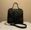 Designers axelv￤skor 2022 kvinnor kedja v￤ska crossbody messenger tote kvinnliga quiltade hj￤rtl￤der handv￤skor pl￥nb￶cker pl￥nb￶cker