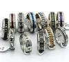 30 Prozent/Los Design Mix Spinner Ring drehen Edelstahl Männer Mode Spin Ring Männlich Frauen Punk Jewelry Party Geschenkgroßhandel Lose